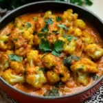 Blumenkohl Curry aus dem Backofen
