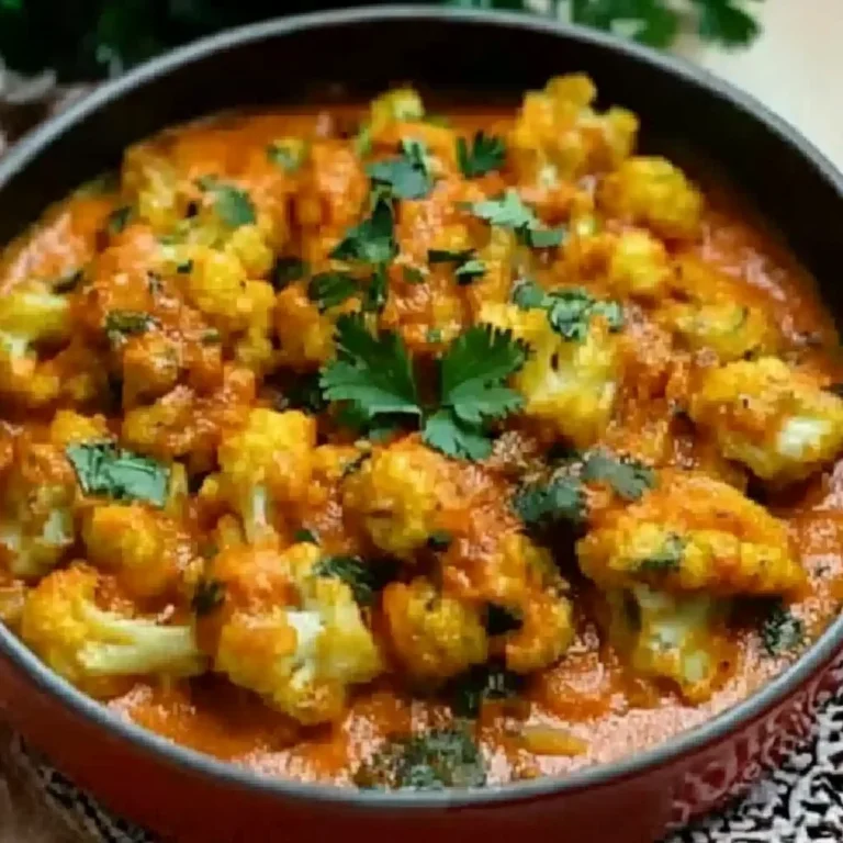 Blumenkohl Curry aus dem Backofen