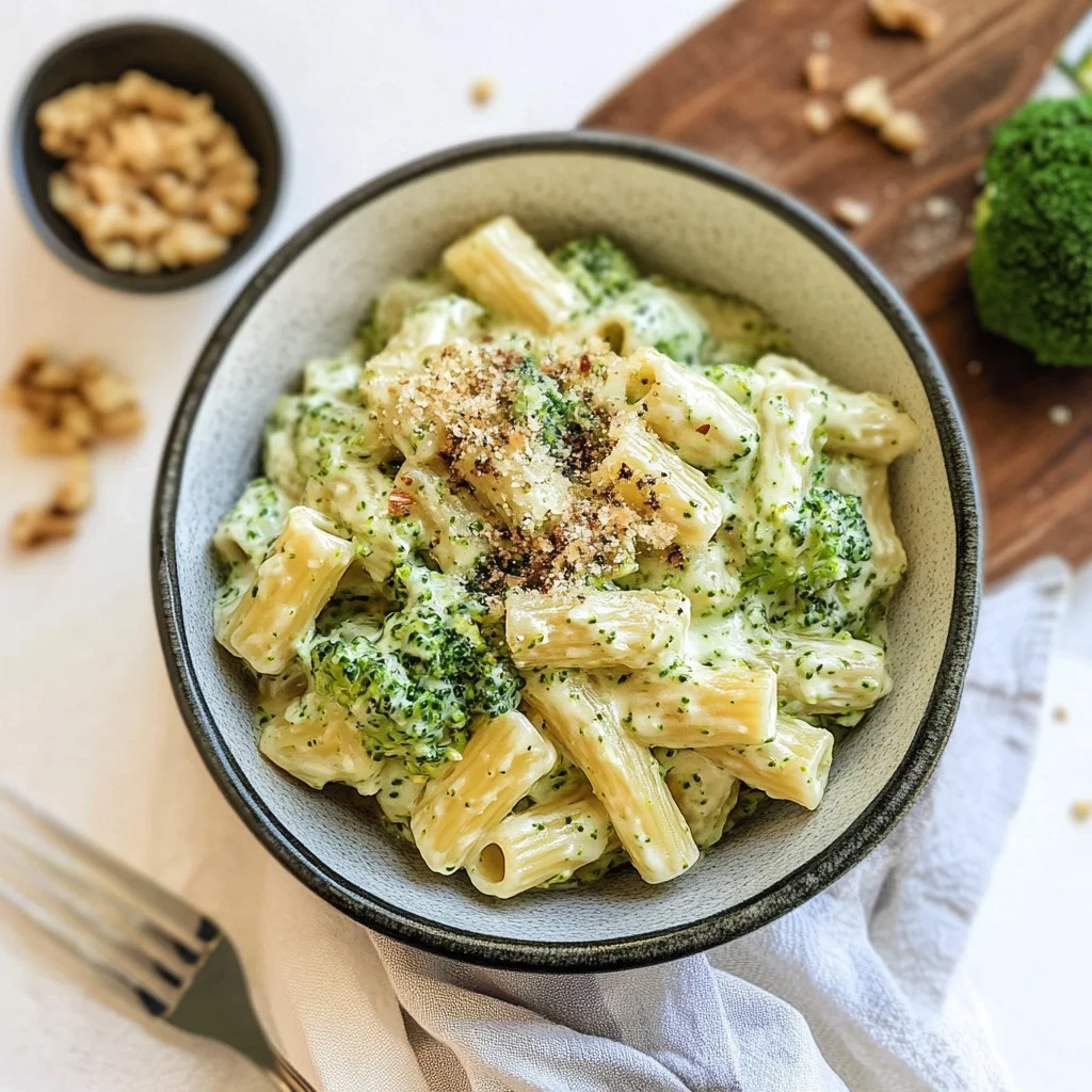 Cremige Brokkoli Nudeln