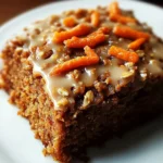 Einfacher Mehlfreier Haferflocken Karottenkuchen