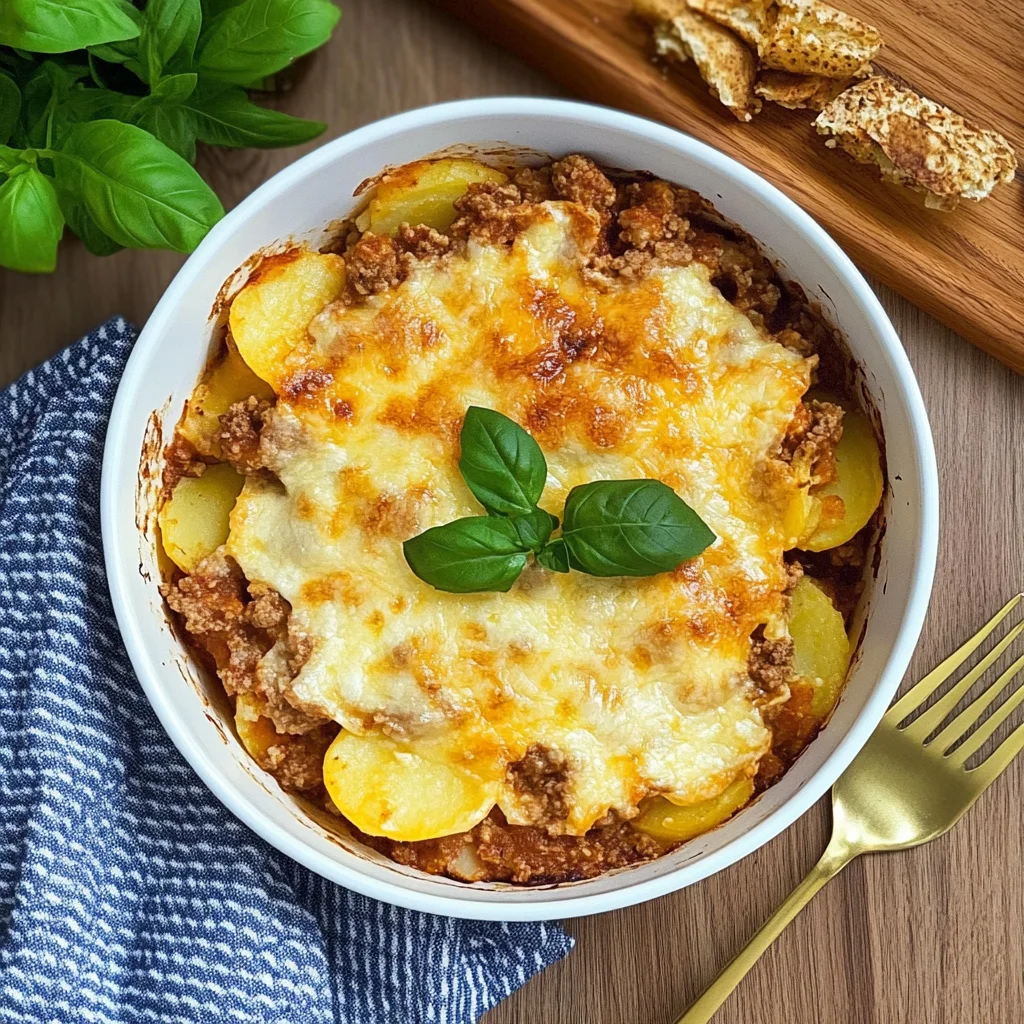 Kartoffel-Hackfleisch Auflauf