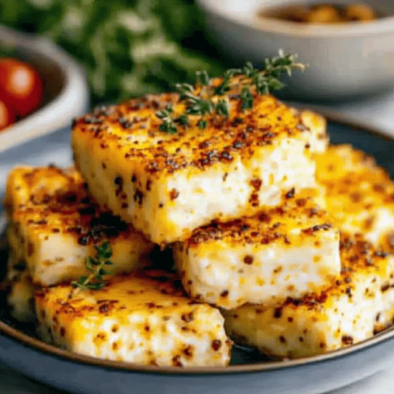 Knuspriger Feta aus dem Airfryer