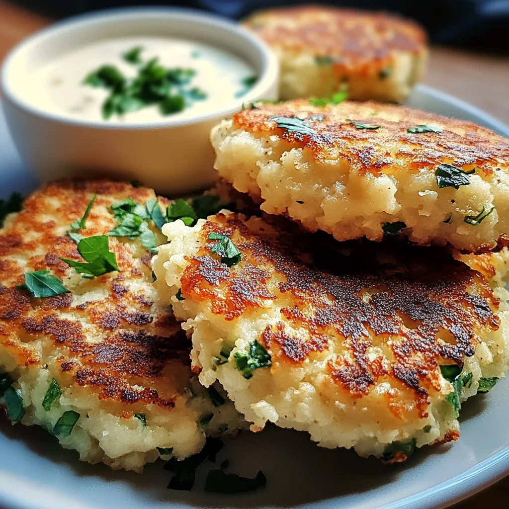 Low Carb Blumenkohl Frikadellen