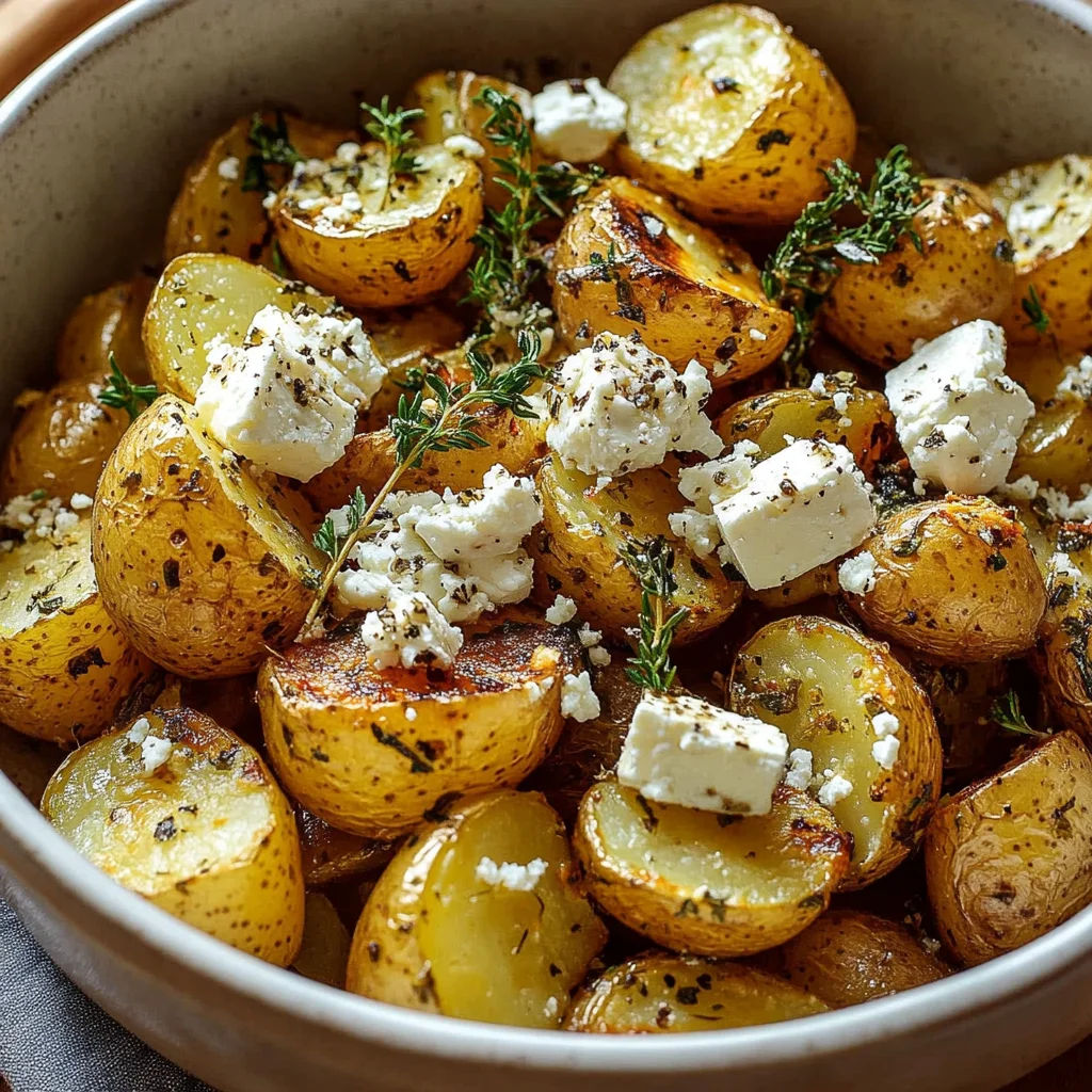 Ofenkartoffeln mit Feta