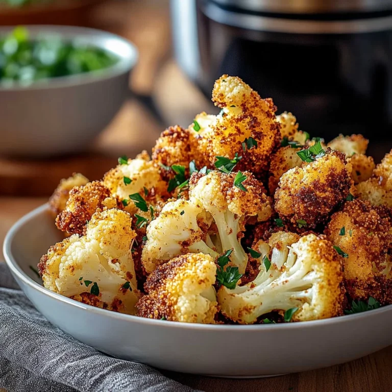 Panierter Blumenkohl Airfryer: Das einfache Rezept für knusprigen Genuss