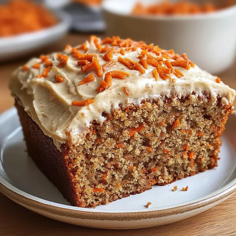 Veganer Karottenkuchen Laib – Einfach und Lecker