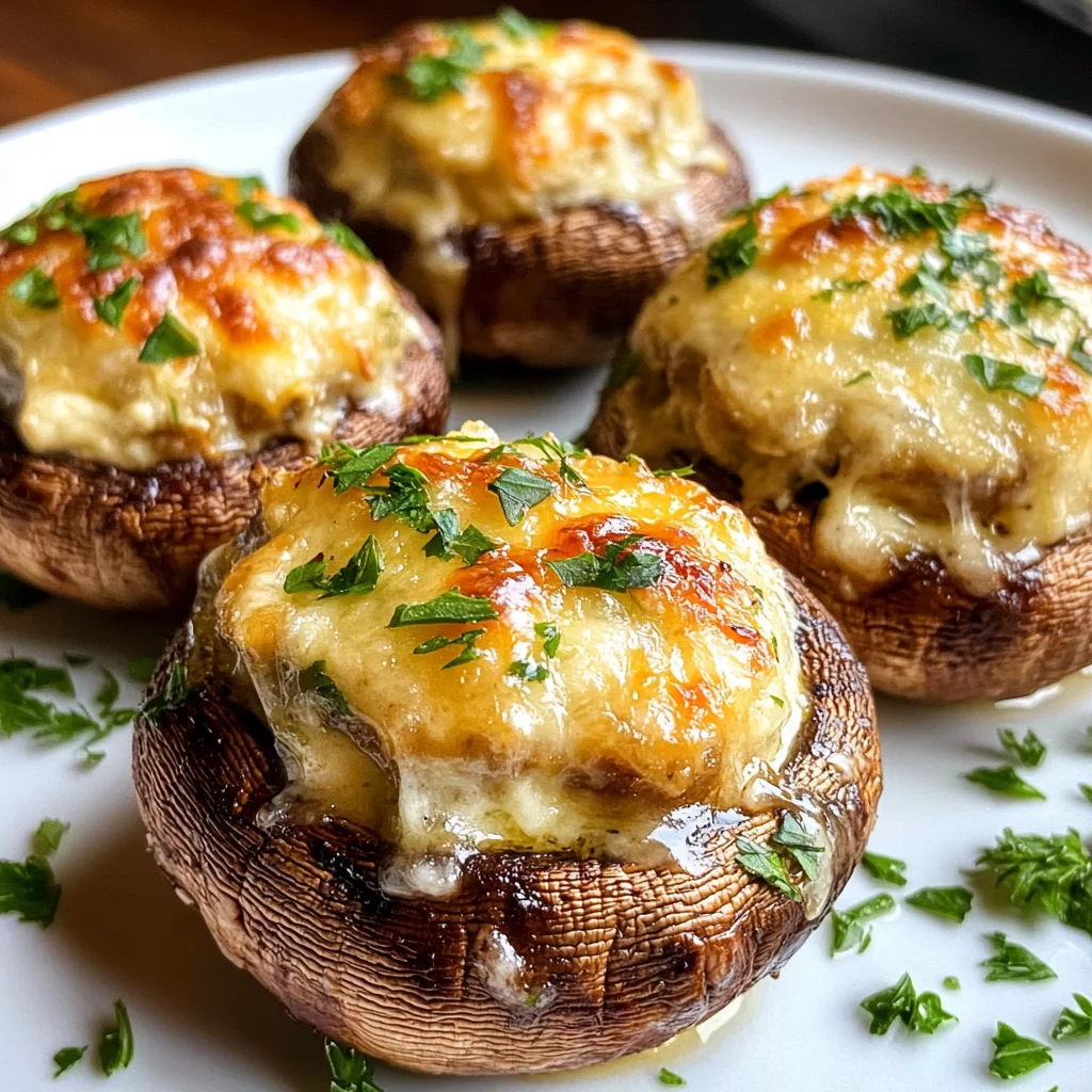 Air Fryer Gefüllte Champignons