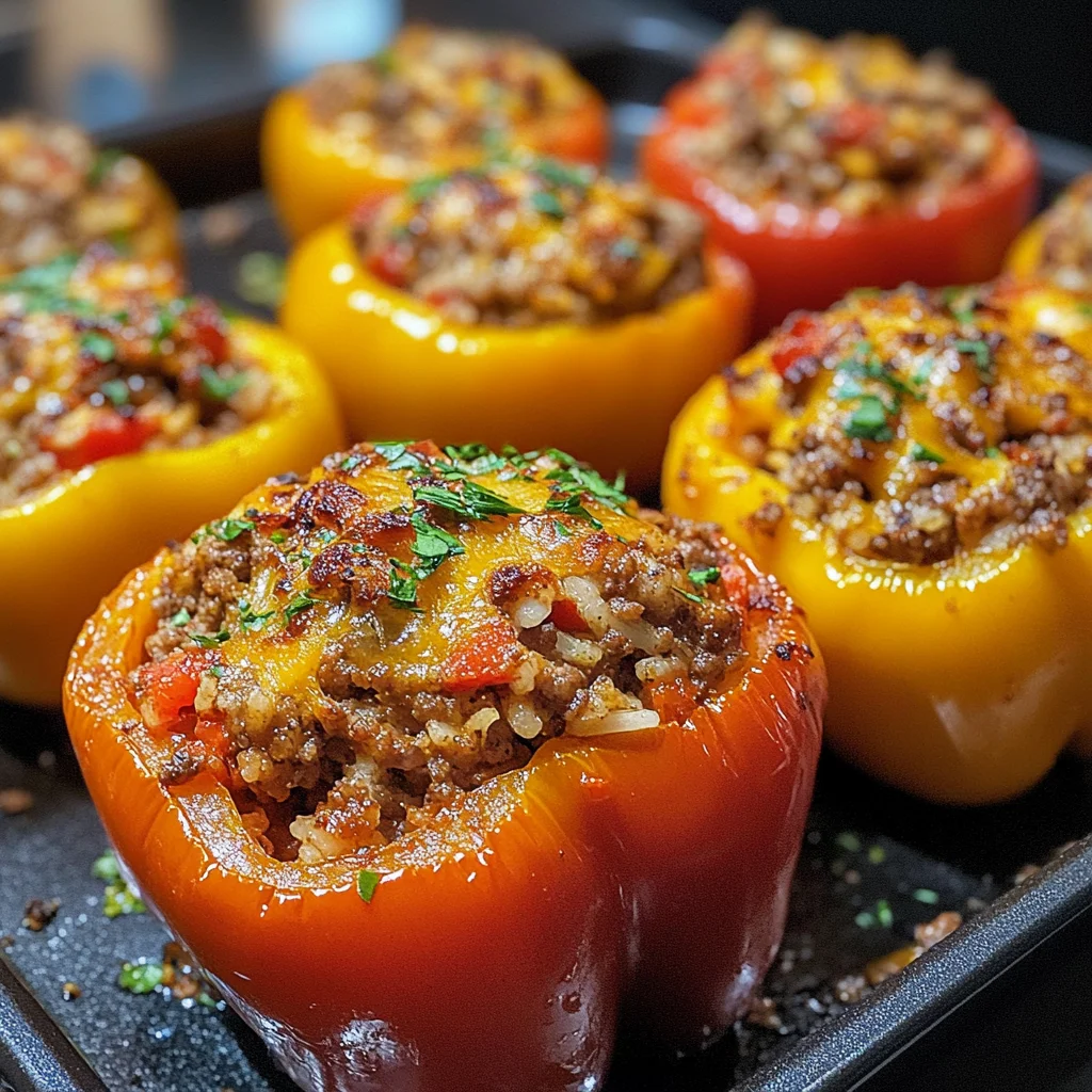 Airfryer Gefüllte Paprika