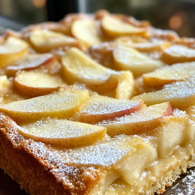 Apfel Pudding Kuchen: Das einfache Rezept für saftigen Genuss