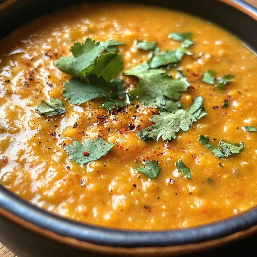 Aromatische Rote Linsensuppe – herzhaft und gesund genießen!