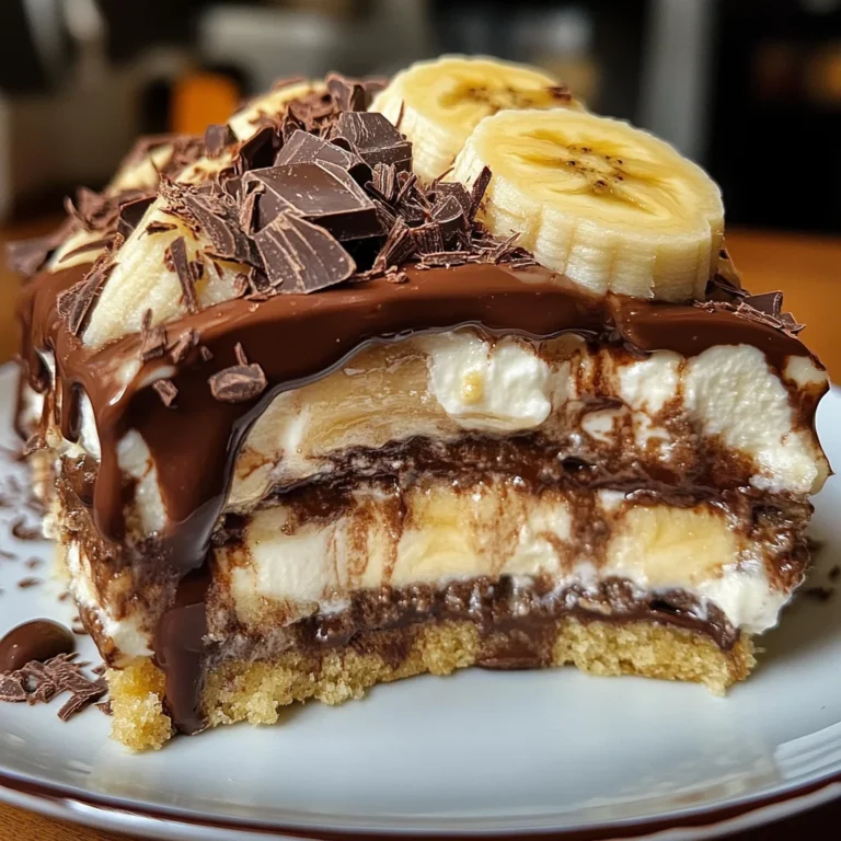 Banana Split Torte