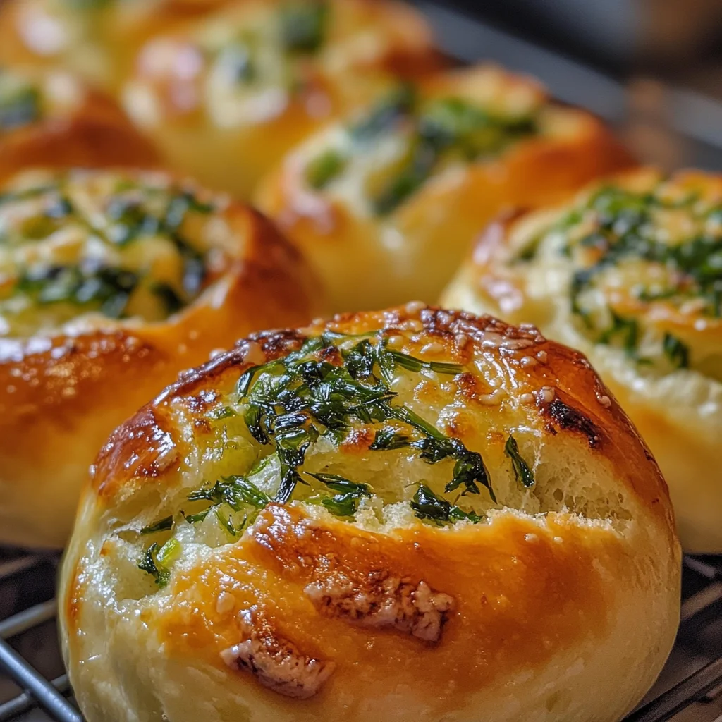 Bärlauchbrötchen