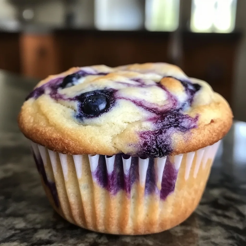 Blaubeer-Frischkäse-Muffins: