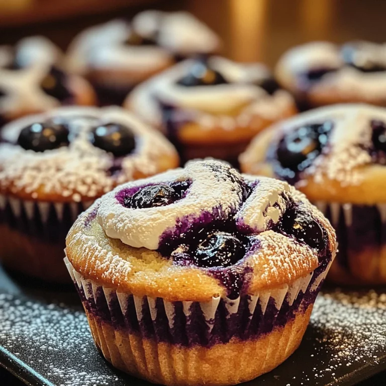 Blaubeer Frischku00e4se Muffins: Das einfache Rezept fu00fcr saftige Muffins