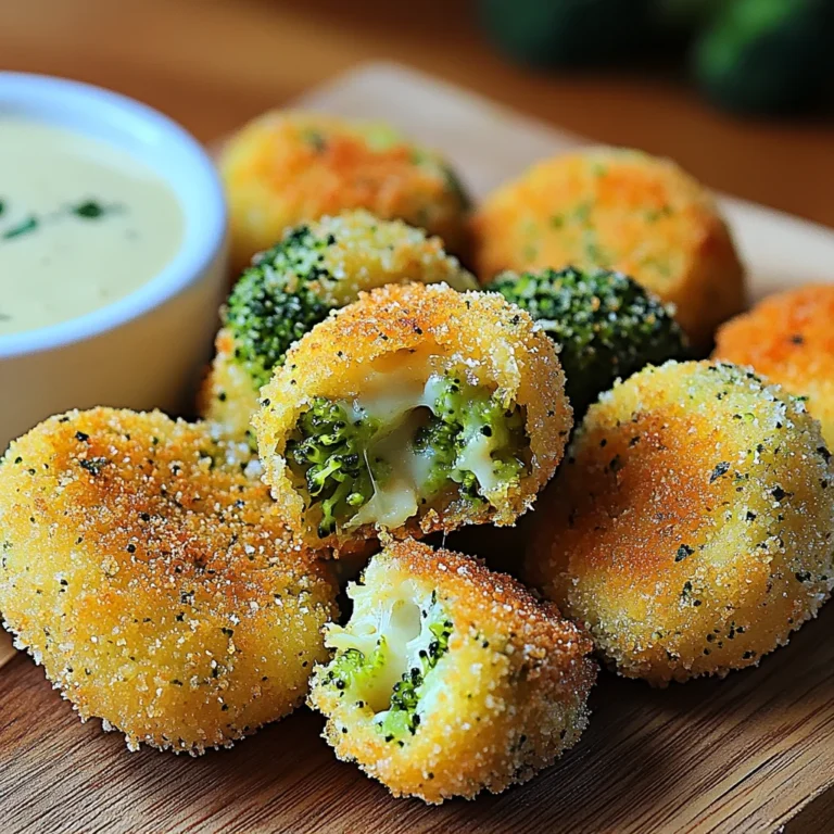 Brokkoli Käse Nuggets