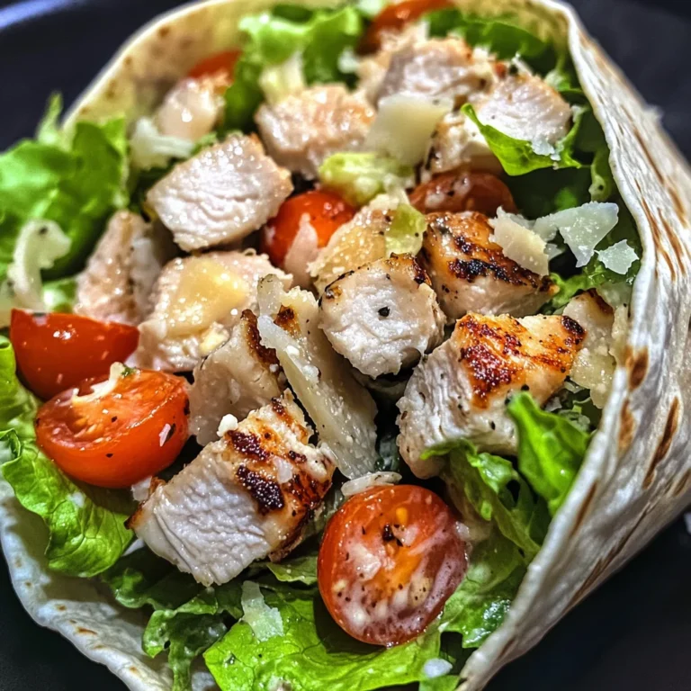 Chopped Chicken Caesar Salad Wrap: So einfach gelingt’s!