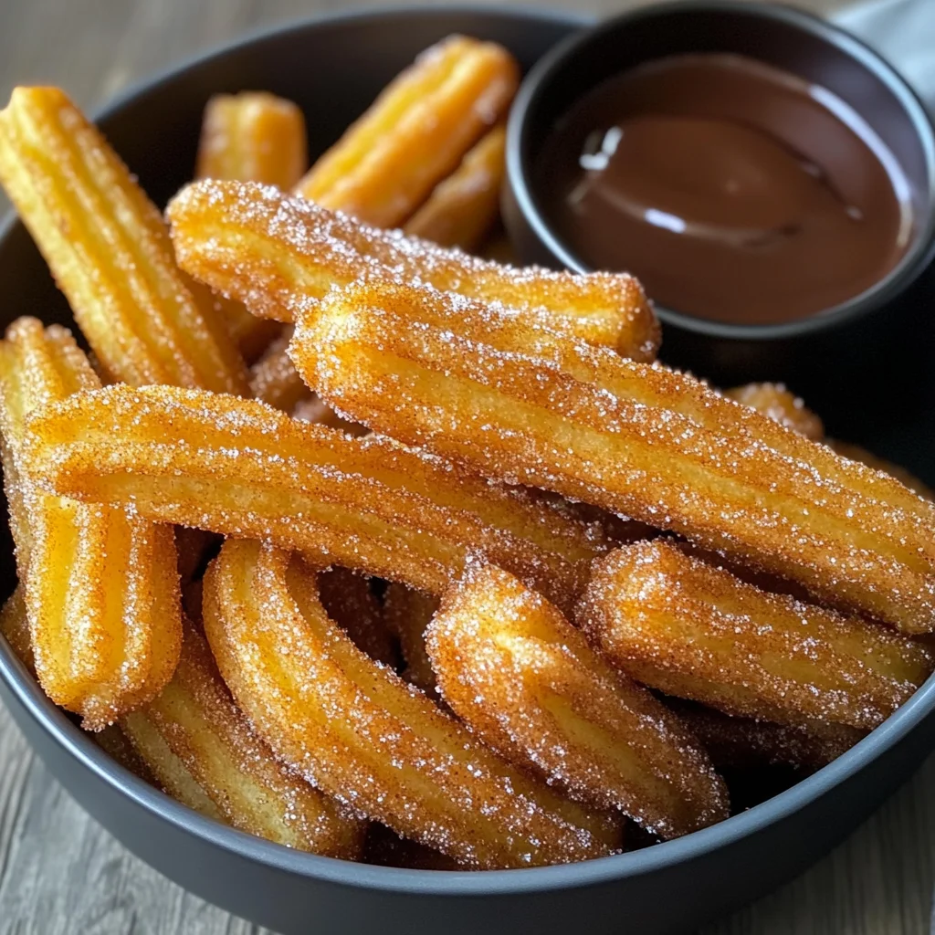 Churros aus der Heißluftfritteuse