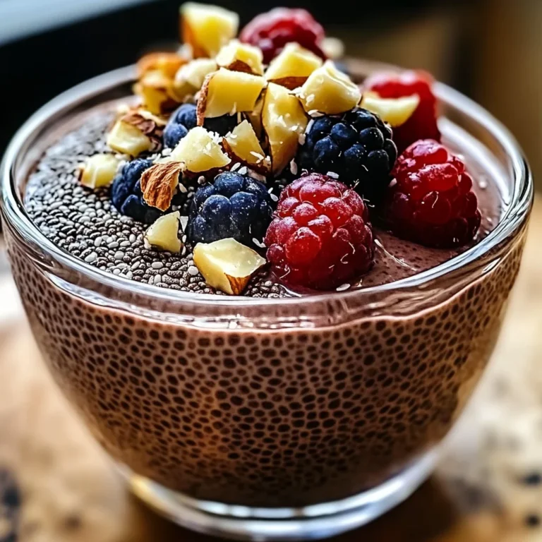 Cremiger Schokoladen-Chia-Pudding für jeden Tag