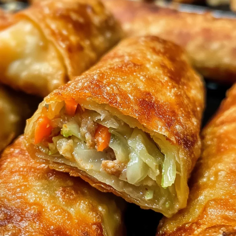 Crispy Egg Rolls Recipe: 35 Minutes to Golden Perfection