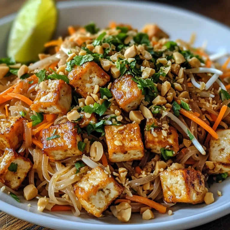 Der Ausgang: Veganes Tofu Pad Thai für Genießer