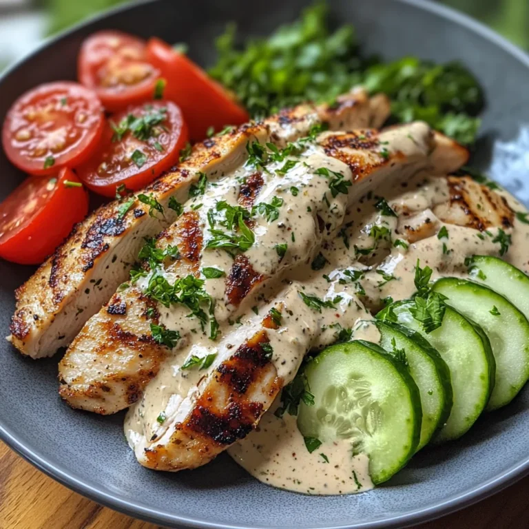 Einfaches Hähnchen-Gyros in cremiger Sauerrahmsauce: Ein Unglaubliches Ultimatives Rezept