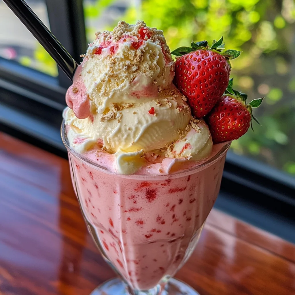 Erdbeer-Milchshake: