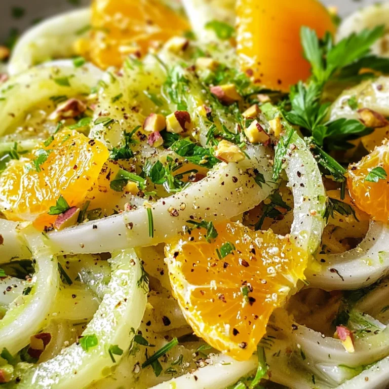 Fenchel Orangen Salat