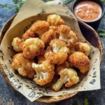 Gebackener Blumenkohl: Knusprige Nuggets aus dem Ofen oder Airfryer