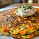Gemüsepfannkuchen mit Kräuterdip: Ein Unglaubliches Ultimatives Rezept