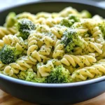 Gesunde Brokkoli Pasta für ein schnelles Abendessen