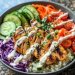 Gesunde Kebab Bowl