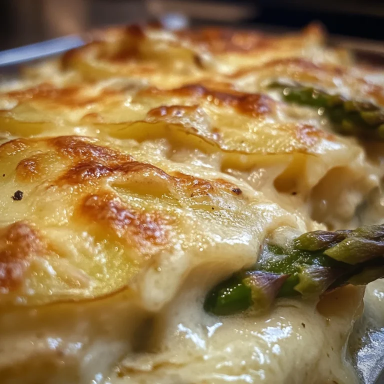 Grüner Spargel-Kartoffel-Auflauf