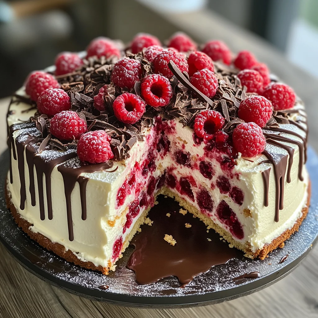 Himbeer-Frischkäse-Torte