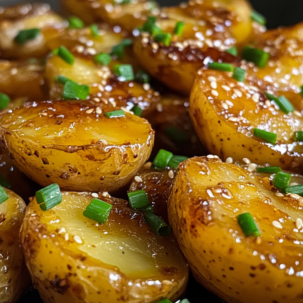 Honig-Senf-Kartoffeln: