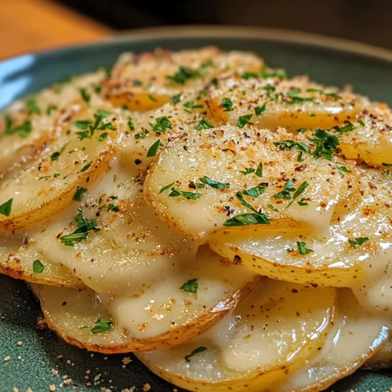 Kartoffeln mit cremiger Knoblauchsoße einfach zubereiten