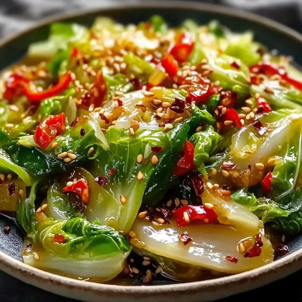 Knusprige Chinakohl-Pfanne: Schnell & gesund