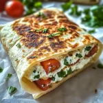 Köstliche Hüttenkäse Wraps für jeden Tag – proteinreich genießen!