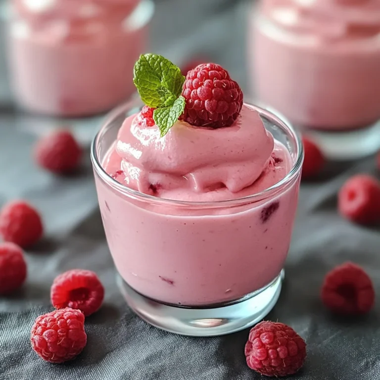 Leckere Himbeer-Mousse Ohne Gelatine: Einfach Himmlisch Cremig