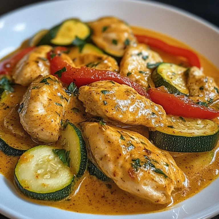 Paprika-Zucchini-Rahm-Hähnchen: Ein Unglaubliches Ultimatives Rezept