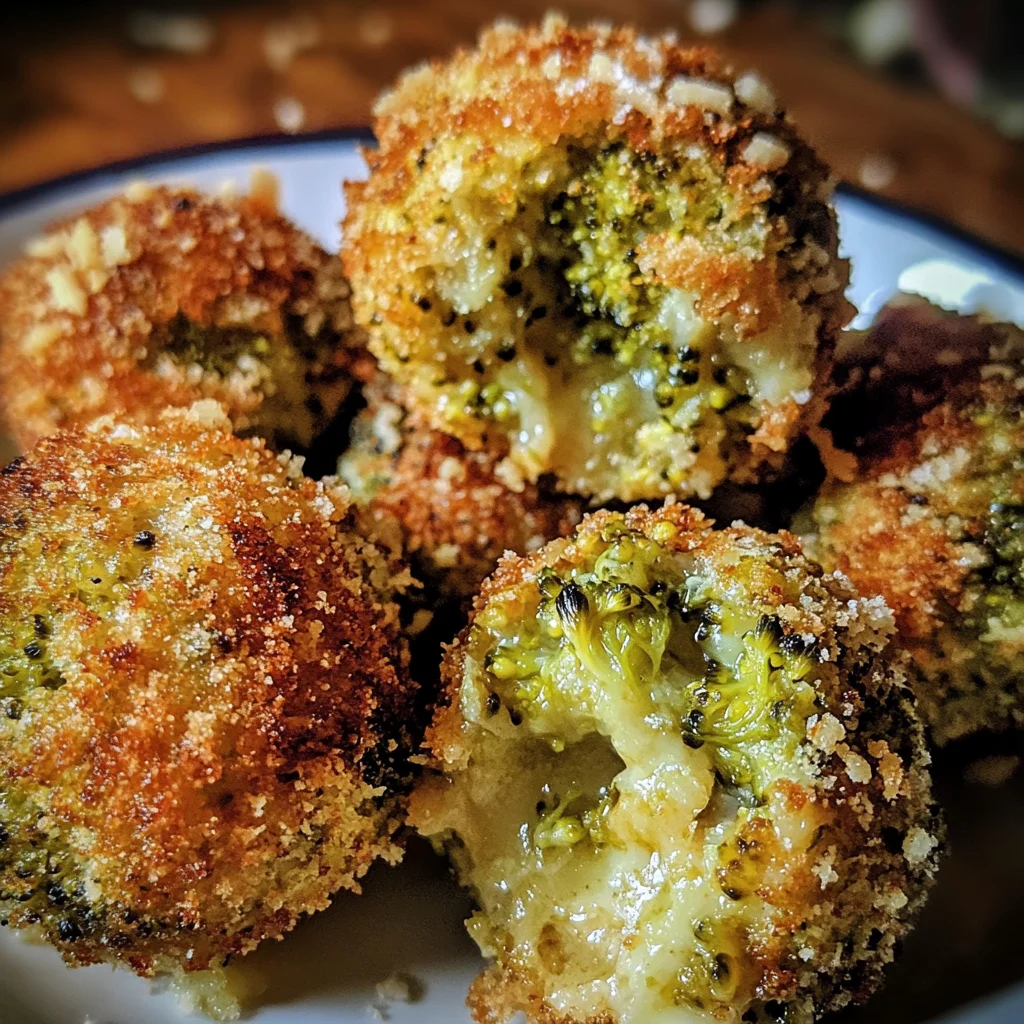 Parmesan-Brokkoli-Bällchen