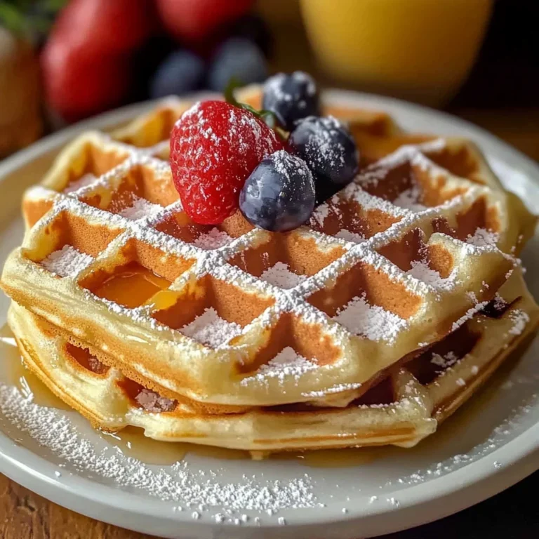 Proteinreiche Skyr Waffeln