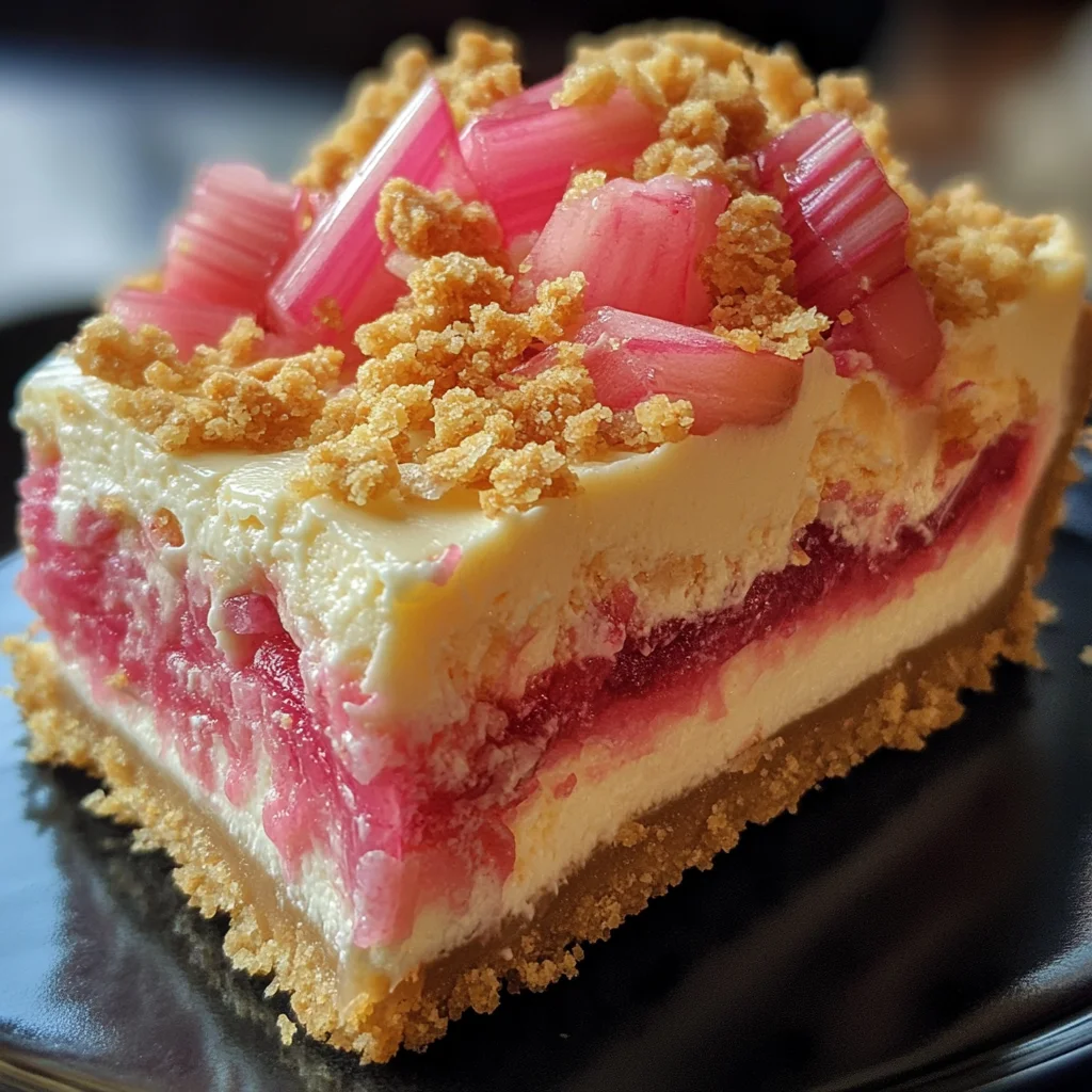 Rhabarber-Cheesecake
