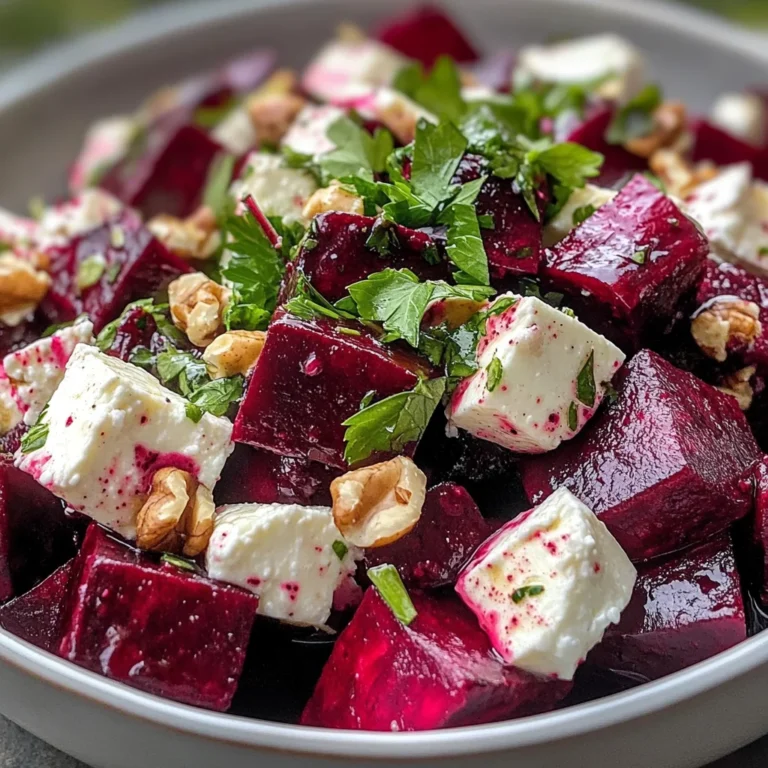 Rote Bete Salat mit Fetakäse und Walnüssen: Ein Unglaublich Essenzielles Rezept für jeden Anlass