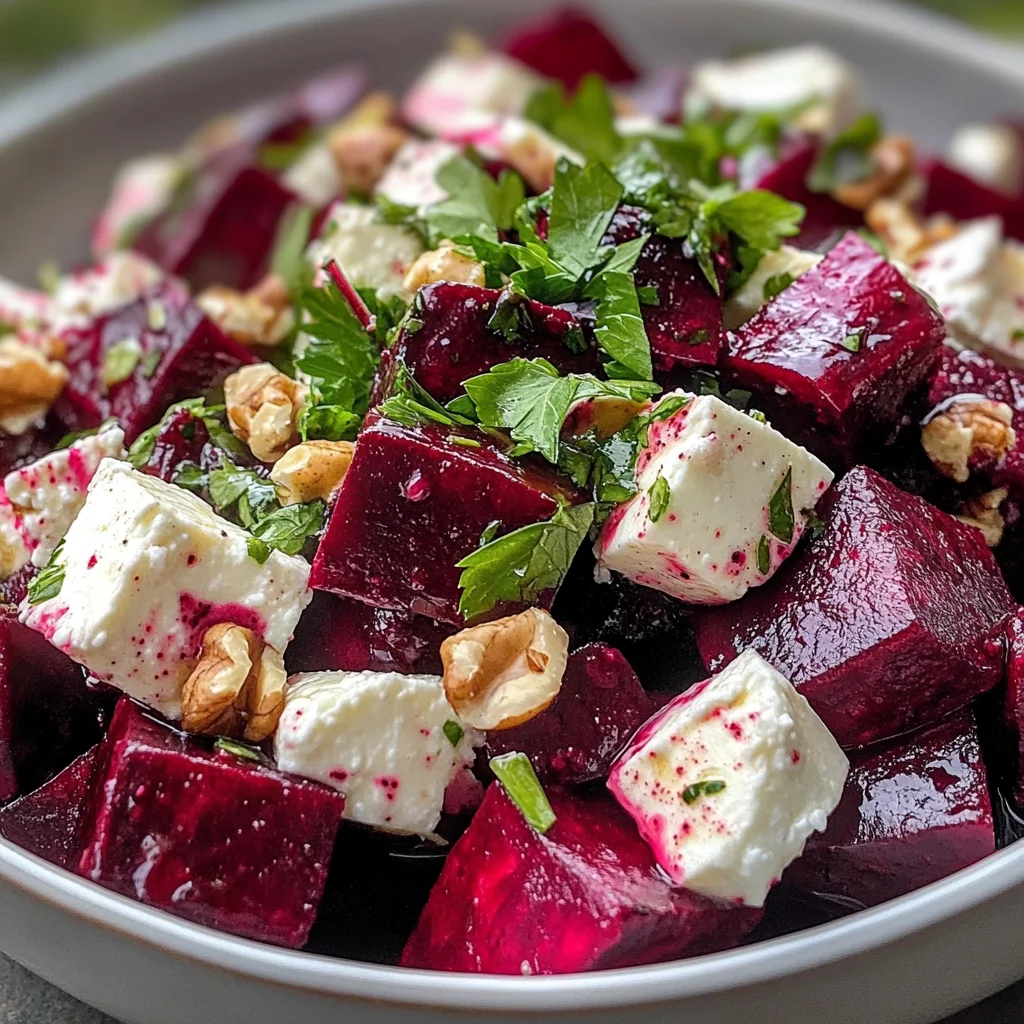 Rote Bete Salat mit Fetakäse und Walnüssen: Ein Unglaublich Essenzielles Rezept für jeden Anlass