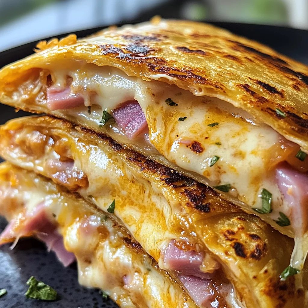 Schinken-Käse-Taschen