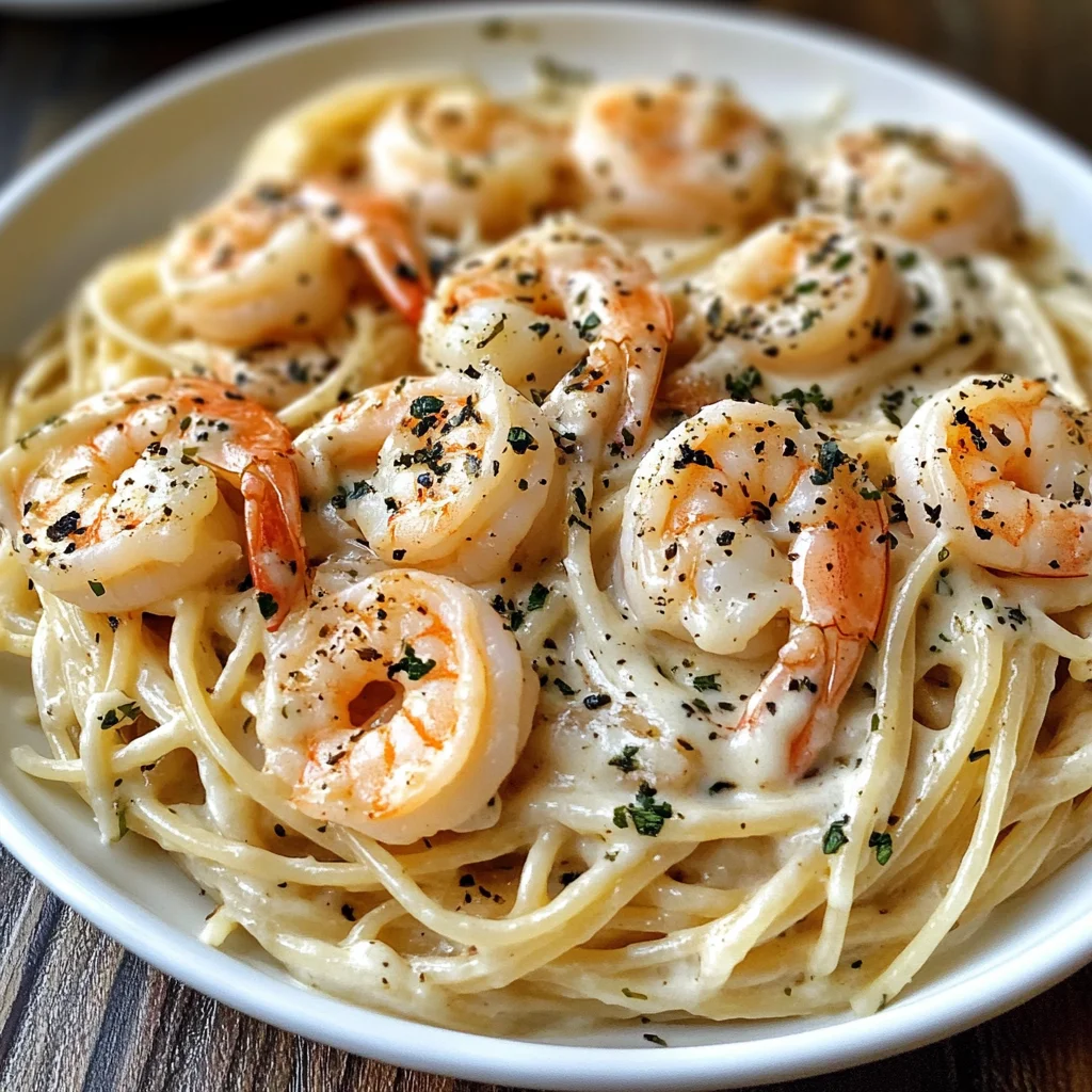 Spaghetti mit Garnelen in Frischkäsesauce: Ein Unglaubliches Ultimatives Rezept