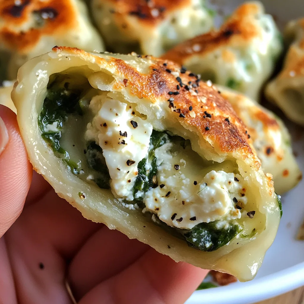 Spinat-Feta-Knödel: