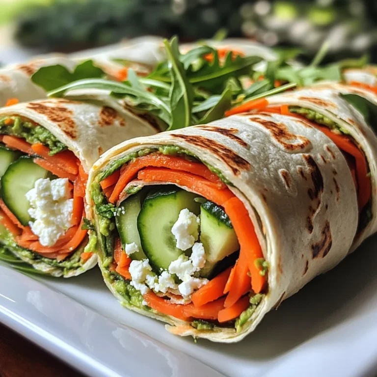 Tortilla-Rollen mit Feta