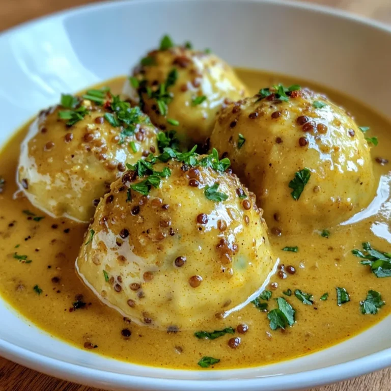 Vegane Linsenknödel in Curry-Sauce: Köstlich und einfach!