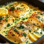 Zitronenfischfilet